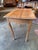 Antique 18th-Century French Provincial Fruitwood Single-Drawer Side Table For Sale - Image 4 of 7
