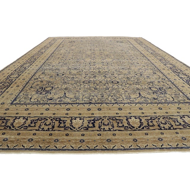 Traditional Early 20th Century Antique Turkish Rug - 10'03 x 15'07 For Sale - Image 3 of 8