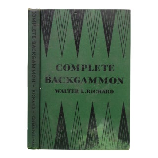"Complete Backgammon" 1931 Richard, Walter L. (Inscribed) For Sale