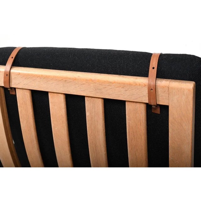 BM-2254 Sled Chairs and Stool by Børge Mogensen for Fredericia, 1960s, Set of 3 For Sale - Image 10 of 13