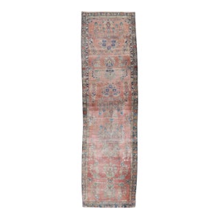 Antique Zabihi Collection Persian Kashan Runner - 2'2" x 8' For Sale