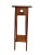 Early 20th Century Oak Plant Stand Two Tier Table, Arts & Crafts Mission Style For Sale - Image 4 of 11