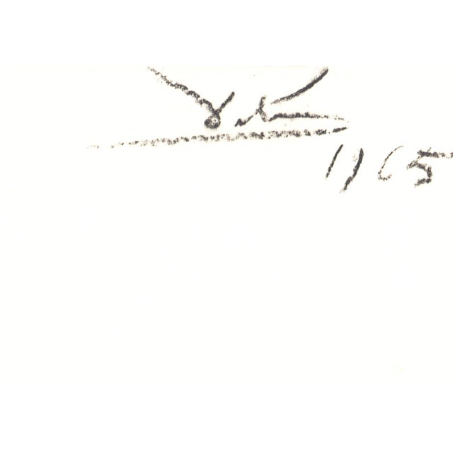 Salvador Dalí 1969 Salvador Dalí Biblia Sacra Lithograph "Filiae Herodiadis Saltatio" (Dance of Herodias' Daughter) For Sale - Image 4 of 11