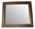 Italian Postmodern Smoked Mirror in Golden Wood Frame, 1960 For Sale