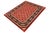 Shabby Chic Shabby Chic Ziegler Red Black Hand-Knotted Wool Rug - 8'10'' X 11'9'' For Sale - Image 3 of 8