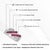 Art Deco Style Baguette Ruby & Diamond Statement Ring in 925 Silver Size 8 For Sale - Image 12 of 15