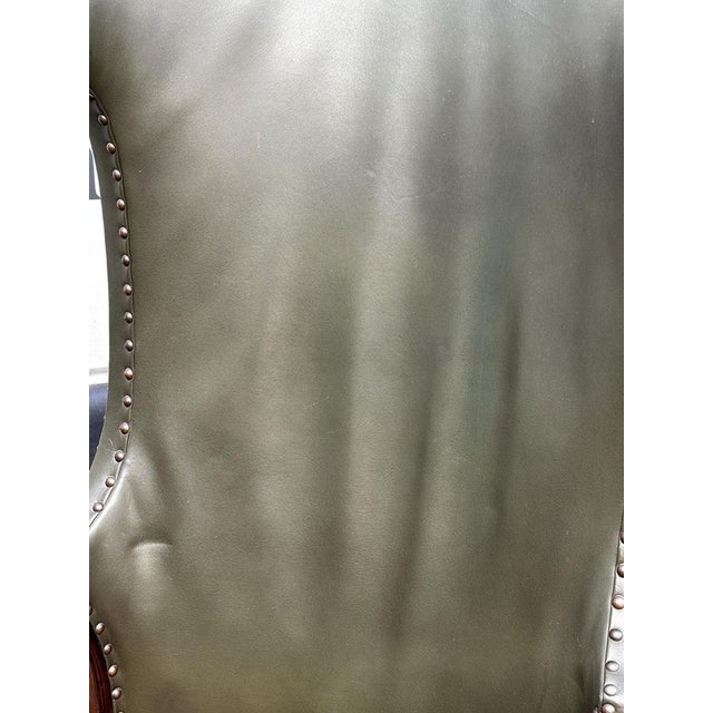 Victorian Mahogany Porters Hall Chair For Sale - Image 9 of 10