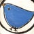 Ceramic Folk Art Style Handmade White Ceramic Plates with Blue Birds, 1990s, Set of 4 For Sale - Image 7 of 9