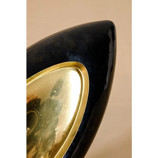 Metal Enameled Copper Bowl from Fischland, 1950s For Sale - Image 7 of 9