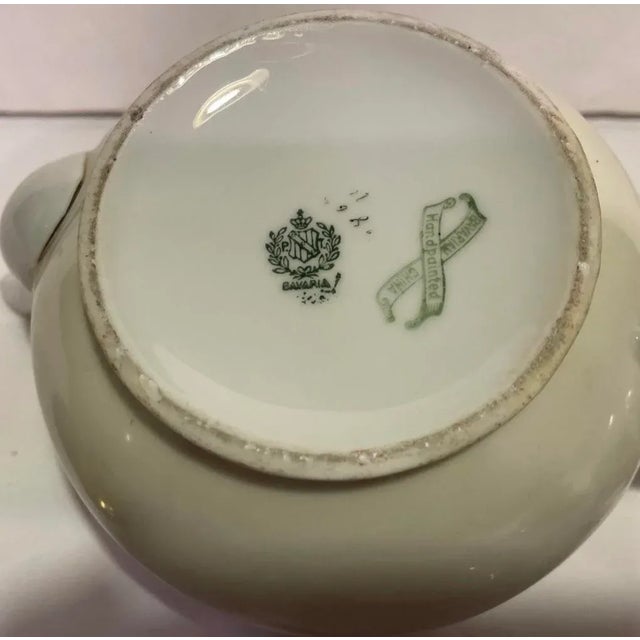 Ceramic Vintage Art Nouveau Porcelain Tea Set - Favre - Germany For Sale - Image 7 of 8