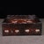 Chinese Vintage Rosewood Square Tray With Drawers & Mother-of-Pearl Deer & Crane Inlay For Sale - Image 3 of 10