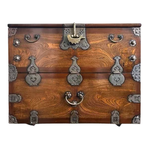 Fine Antique Korean Bandaji Chest Gyeonggi Do Joseon Dynasty
