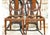 Chocolate Vintage Regency Marquetry Balloon Back Chairs - a Pair For Sale - Image 8 of 12