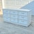 Midcentury Modern Space Age White Laminate 9-Drawer Dresser Chrome Hardware for Restoration For Sale - Image 15 of 15