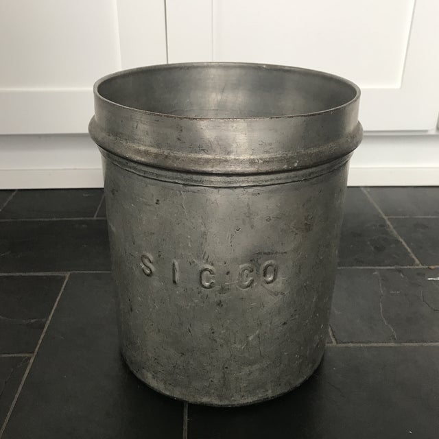 Vintage Ice Cream Bucket Chairish