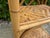Mustard Vintage Fretwork Bamboo & Rattan Étagère For Sale - Image 8 of 12