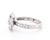 Silver Boucheron - Pivoine Collection - White Gold 18 Carats and Diamonds Ring, Size 6 For Sale - Image 8 of 8