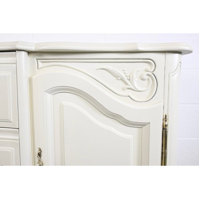 Karges Furniture Louis XV French Provincial Ivory Credenza Chairish