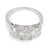 Contemporary Vintage Gia 2.20 Carat Old European Cut Diamond 18k White Gold Engagement Ring, Size 7.5 For Sale - Image 3 of 8