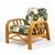 Brown Ficks Reed Three Strand Rattan "Angles" Lounge Chair For Sale - Image 8 of 9