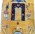 A Must See Antique Gold Ground Pictorial (Spider) 4' X 8' Tibetan Rug For Sale In Los Angeles - Image 6 of 7
