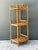 Vintage Rattan Three-Tier Shelf For Sale - Image 10 of 12