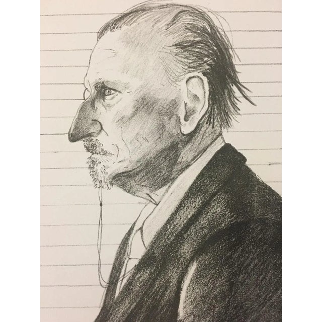 The Print Collector (Portrait of Felix Mann) is an original lithograph realized by David Hockney in 1969. This beautiful...