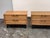 Late 20th Century Vintage American of Martinsville Blonde Walnut Nightstands, Pair For Sale - Image 5 of 12