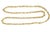 Late 20th Century Yellow Gold 18k Link Chain Fancy Oval Cable Link Interlace Style 66g 28" For Sale - Image 5 of 7