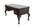 HEKMAN FURNITURE Solid Mahogany Traditional Chippendale Style 58" Writing Desk w. Tooled Leather Top 30.5" High 58" wide...