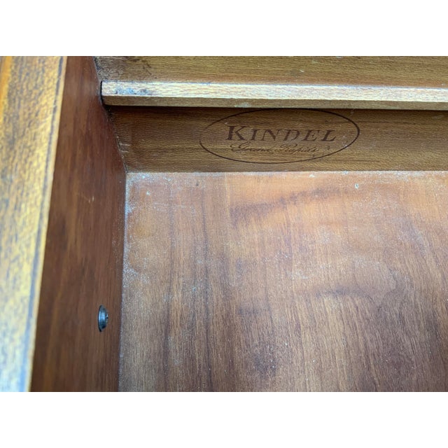Late 20th Century Kindel Cherry Chest of Drawers For Sale In New York - Image 6 of 9