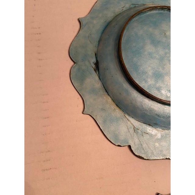 Pair of Early 20th Century Chinese Cloisonné Enamel Plates For Sale - Image 10 of 12