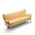 Ben Seibel Mid Century Walnut Gala Sofa For Sale - Image 9 of 9