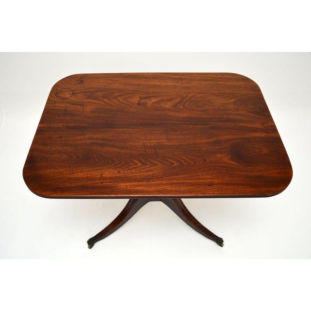 Early 19th Century Antique Regency Tilt Top Table, 1800 For Sale - Image 5 of 9