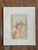 Vintage Hibble Portrait of Girl With Hat Lithograph For Sale - Image 10 of 12