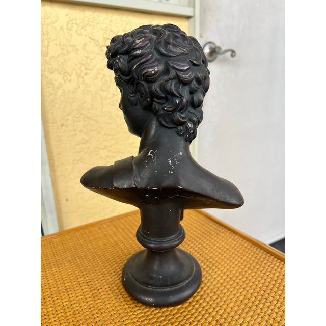 1960s Vintage Bust of Michelangelo's "David" Estate of Bernie Madoff For Sale - Image 5 of 8