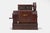Wood Antique National Cash Register in Mahogany and Brass, Italy, 1930s For Sale - Image 7 of 12