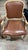 Pair of Vintage Leatherette Armchairs For Sale - Image 4 of 5