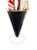 Vintage MCM Brass Umbrella Stand – Atomic Cone Display, Mid Century Entryway Home For Sale - Image 10 of 11