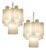 Murano Glass Chandeliers, 1990, Set of 2 For Sale
