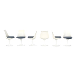 Tulip Chairs by Eero Saarinen for Knoll International, USA, 1957, Set of 6 For Sale
