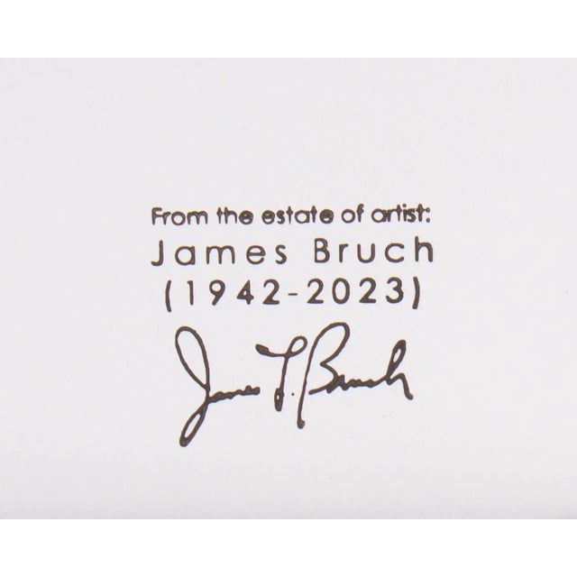 Contemporary 2013 “Crazy Cuckoo” Abstract Mixed Media Painting by James L. Bruch For Sale - Image 3 of 10