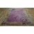 Rectangle 1920s Chinese - Art Deco Purple Room Size Antique Wool Knotted Rug, Circa Date: 1920s. This exceptional Chinese...