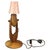 Mid-Century Adjustable Wooden Table Lamp with Checkered Shade, Czechoslovakia, 1, 1970 For Sale - Image 10 of 10