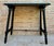 Early 20th Century Spanish Side Table with Turned Legs and Iron Stretcher, 1920s For Sale - Image 9 of 18