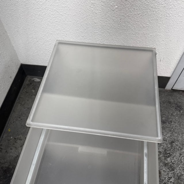Antonio Citterio + Oliver Low for Kartell Matte Mobil Three Drawer Trolley For Sale - Image 12 of 12