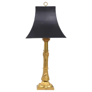 William IV Palmer & Co. Gilded Bronze Lamp, Circa 1835