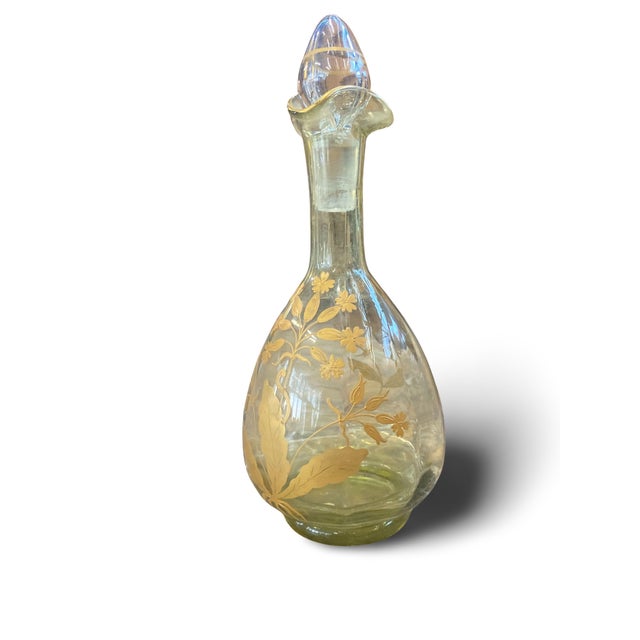 Decanter in Gilded Crystal from Baccarat, 1900s For Sale - Image 13 of 13