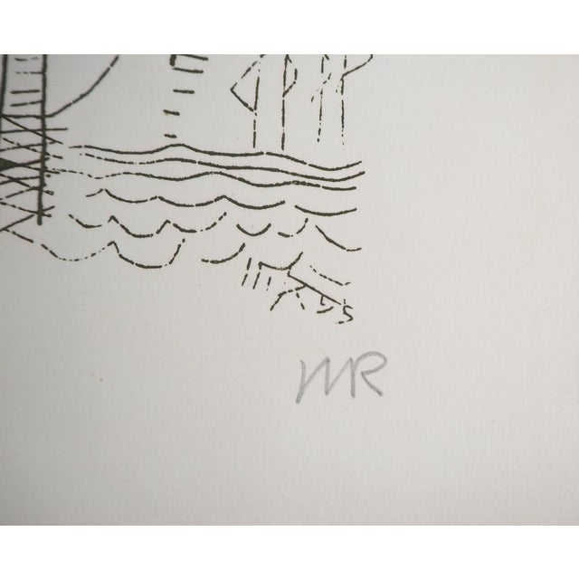 Man RAY (Emmanuel Radnitzky) Dream flowers, Hélène, 1969 Original etching Signed in pencil by the artist and also signed...