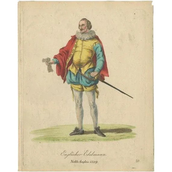 English Nobleman, 1805, Paper For Sale - Image 6 of 6